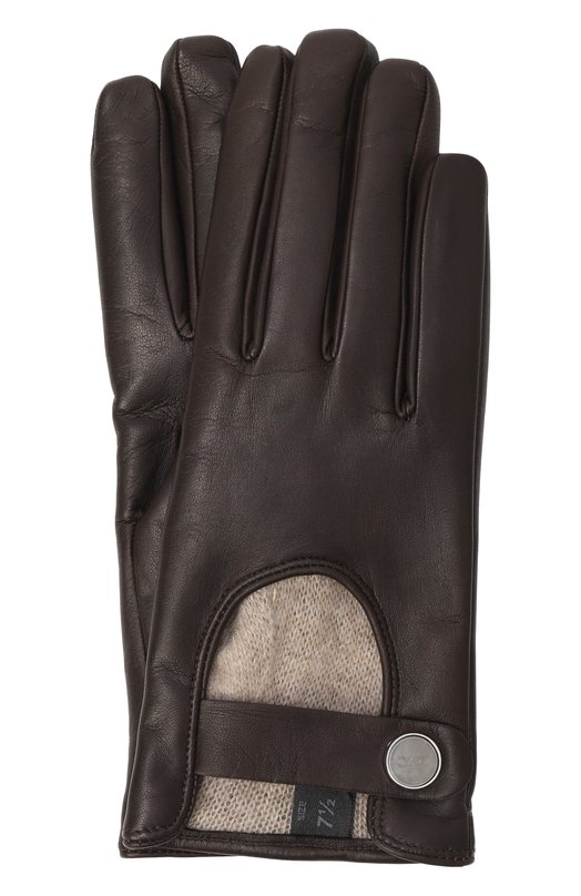 Кожаные перчатки Kiton D60906K0533F09 Коричневый D60906K0533F09