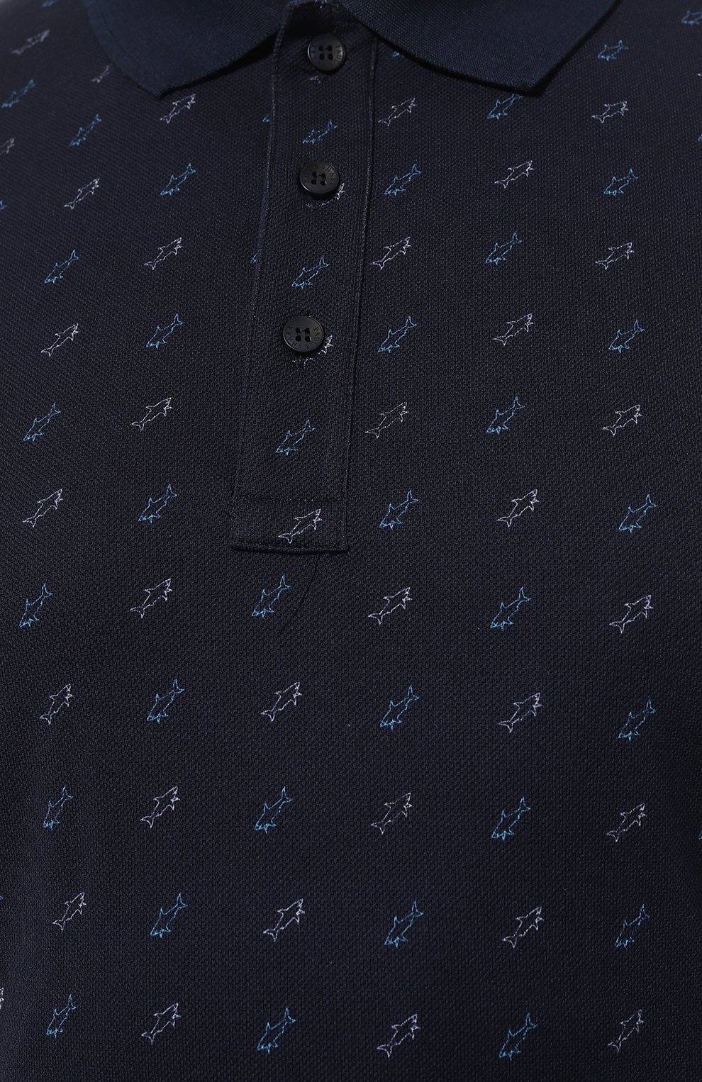Хлопковое поло PAUL&SHARK, арт. 24411337/3XL-6XL, фото 5