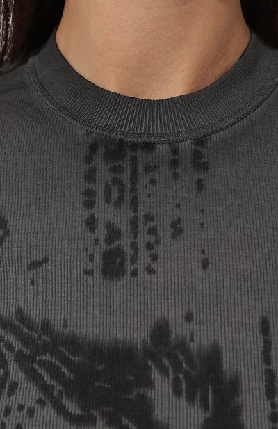 Хлопковая футболка DIESEL, арт. A11270/0SQAD, фото 5