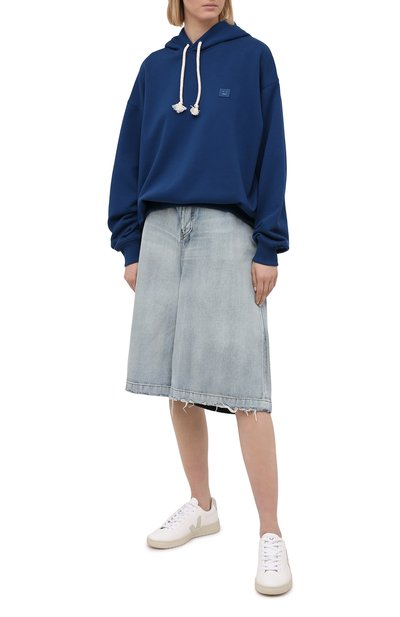 Хлопковое худи ACNE STUDIOS, арт. CI0009/W, фото 2