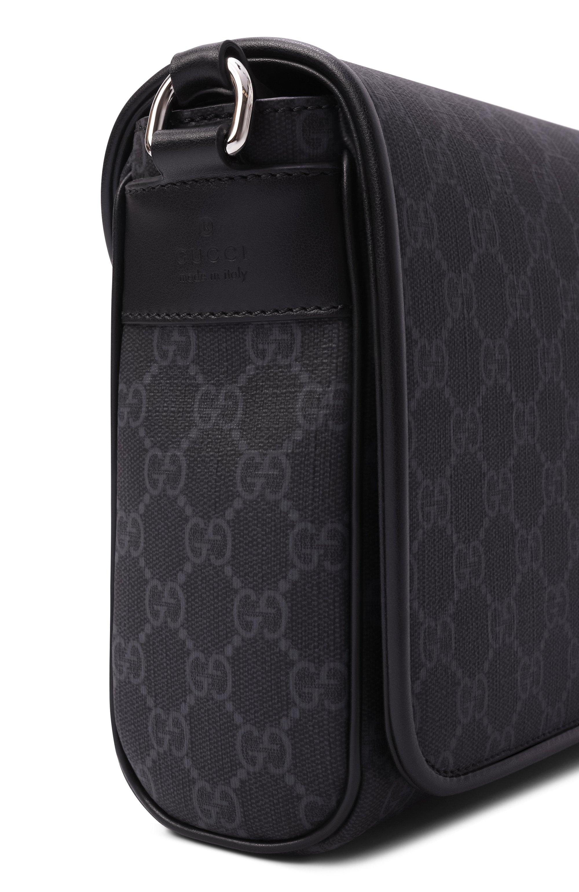 Сумка gg supreme medium GUCCI черного цвета по цене 234500 руб., арт. 792124/FADJA, фото 5 Сумка gg supreme medium GUCCI, арт. 792124/FADJA, фото 5