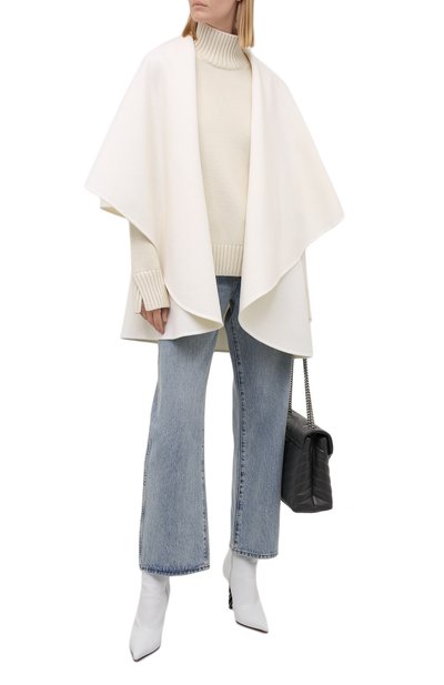 Накидка из шерсти и кашемира VALENTINO, арт. WB3CF0A515E, фото 2