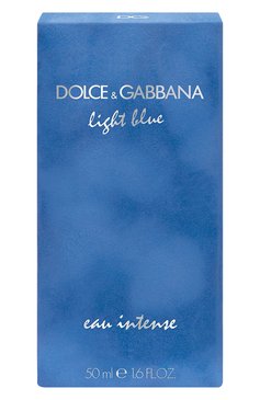 Парфюмерная вода light blue eau intense (50ml) DOLCE & GABBANA бесцветного цвета, арт. 8057971181346 | Фото 3 (Тип аромата: Цветочный, Фруктовый; Региональные огран�ичения белый список (Axapta Mercury): Не проставлено; Нос: Не проставлено; Тип продукта - парфюмерия: Парфюмерная вода; Ограничения доставки: flammable)