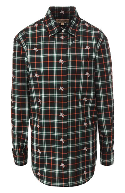 Женская хлопковая рубашка BURBERRY, арт. 8006286