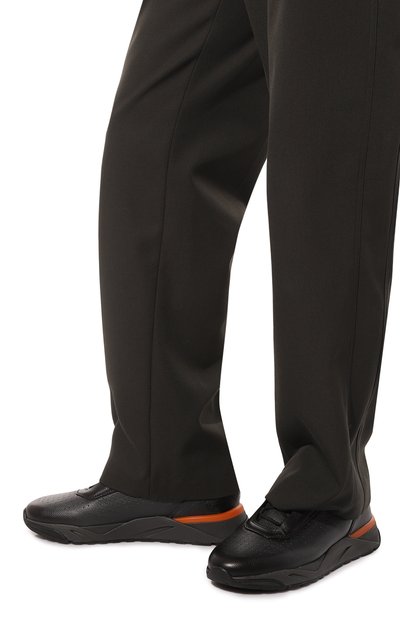 Кожаные кроссовки SANTONI, арт. MBIM21611SK0RSU6, фото 3