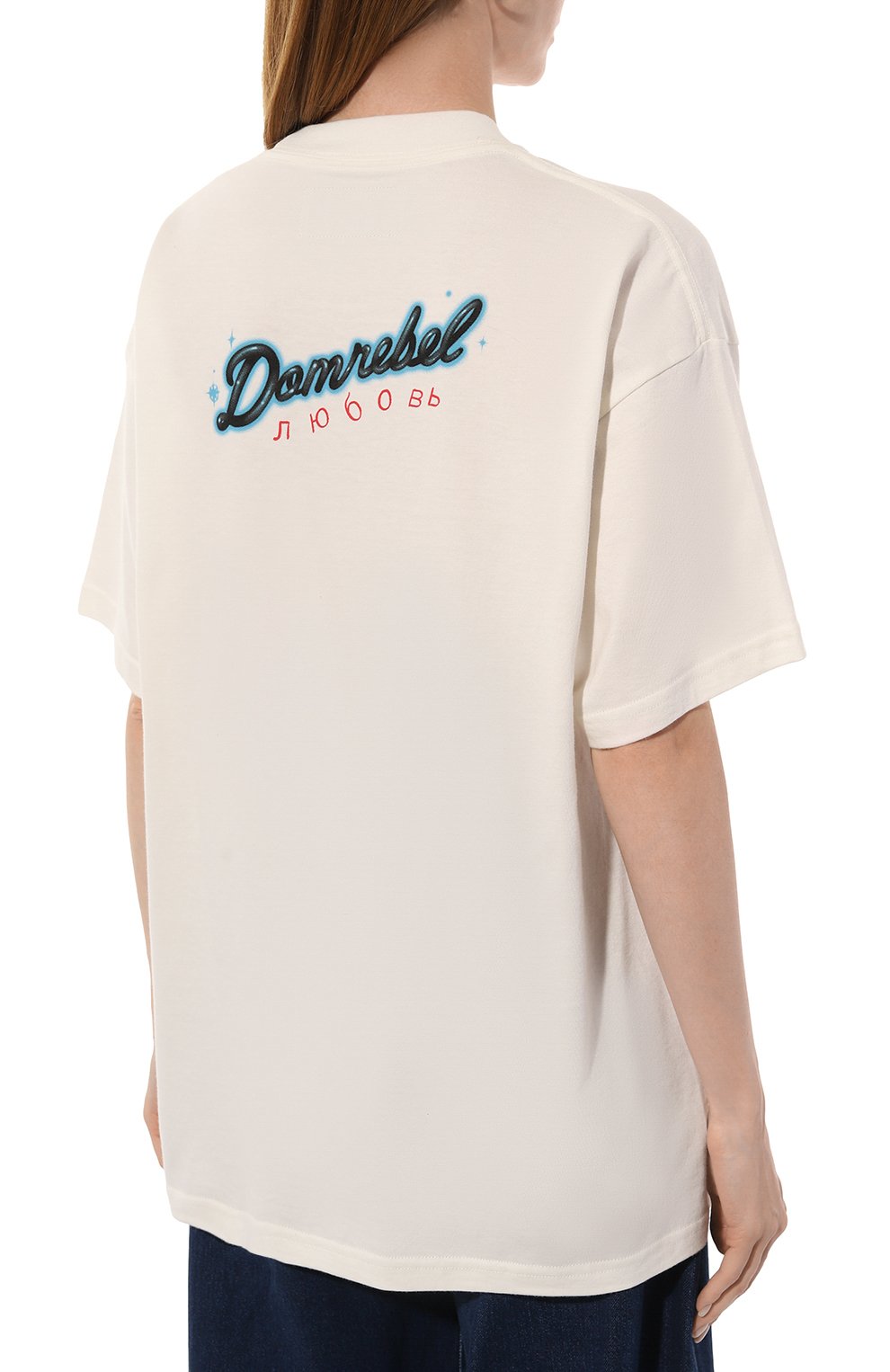 Хлопковая футболка DOMREBEL, арт. SQUEEZY/T-SHIRT, фото 4