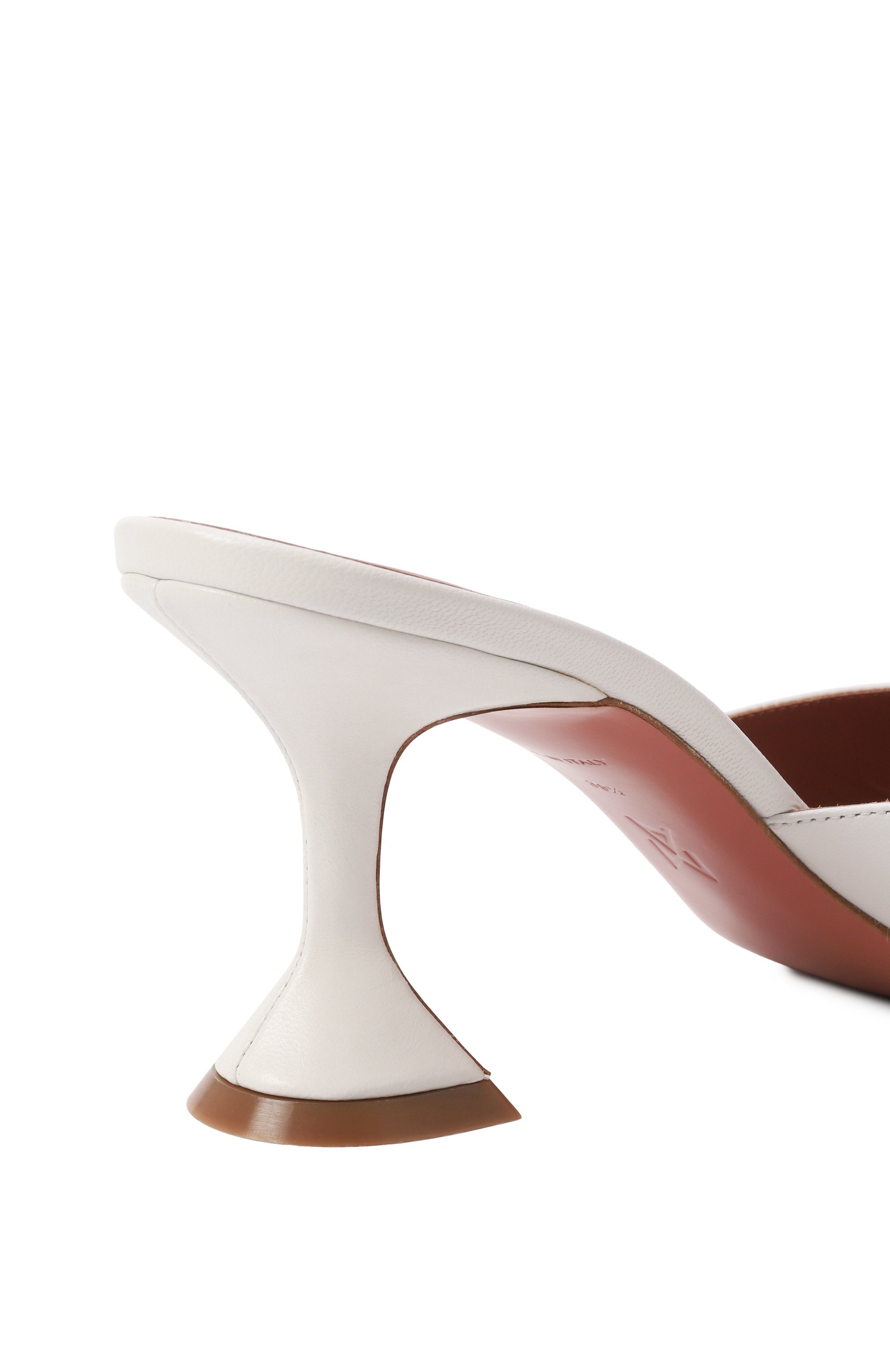 Кожаные мюли lupita 70 AMINA MUADDI, арт. LUPITA SLIPPER 70, фото 7