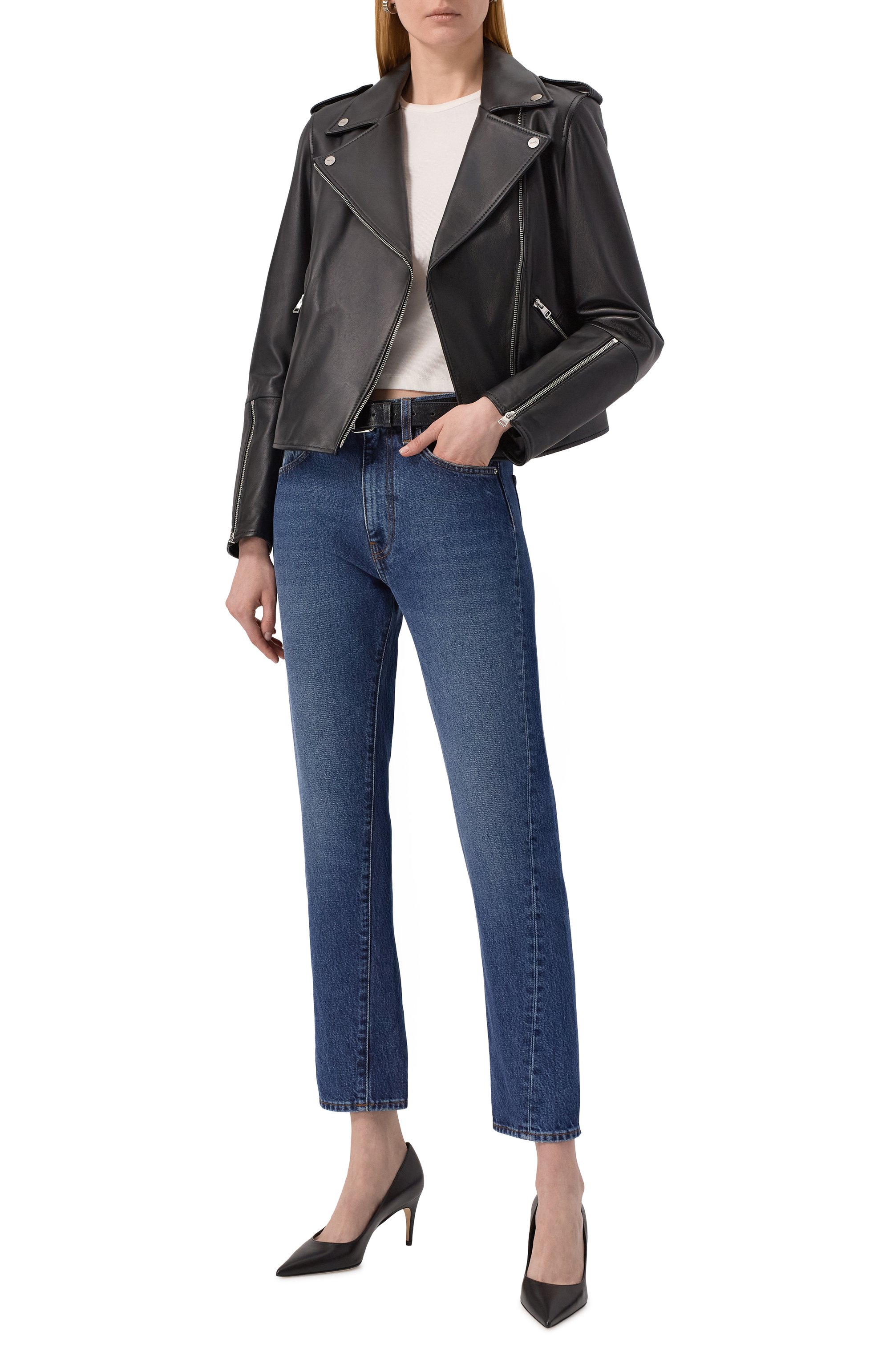 Кожаная куртка HUGO, арт. 50543477, фото 2