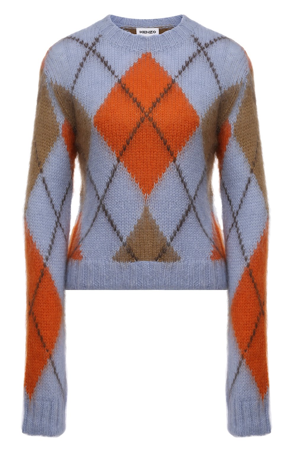 Свитер KENZO светло-голубого цвета по цене 39850 руб., арт. FB62PU6103CC, фото 1 Свитер KENZO, арт. FB62PU6103CC, фото 1