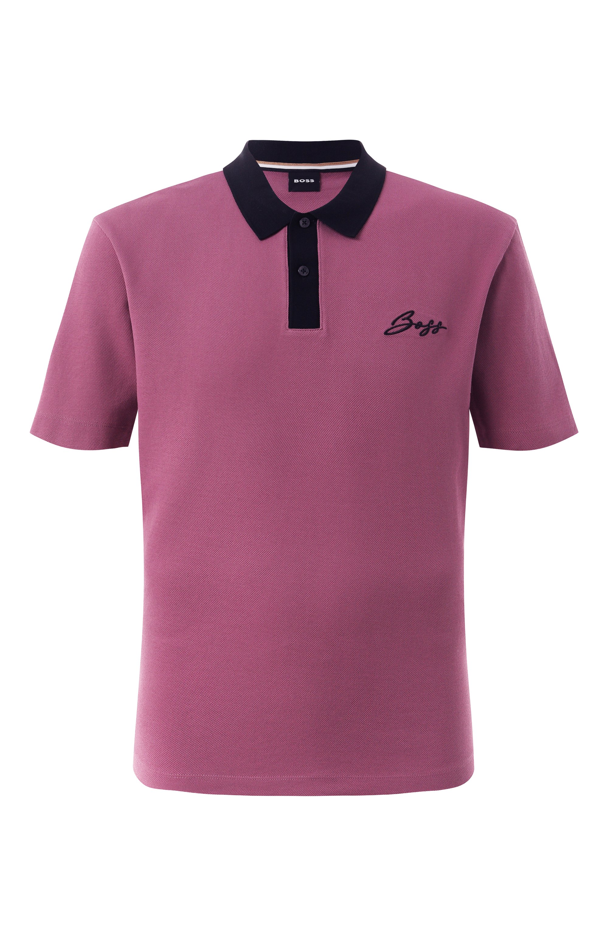 Хлопковое поло BOSS, арт. 50531402, фото 1