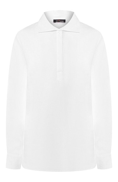 Женская льняная блузка KITON, арт. D47444H06207