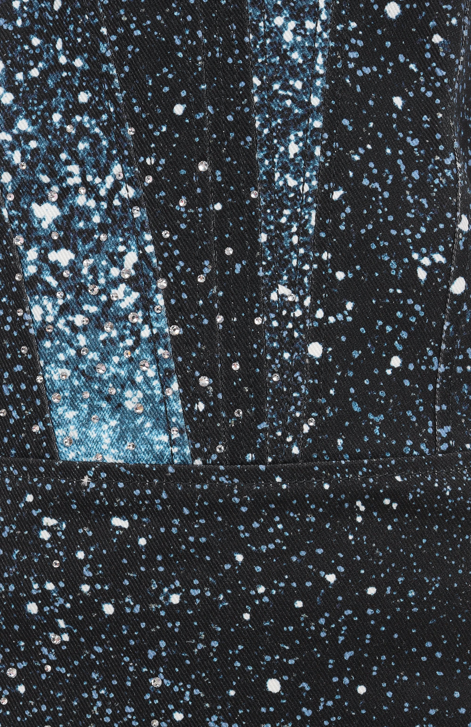 Платье с отделкой стразами GIUSEPPE DI MORABITO, арт. 04SSDND084C 04455, фото 6