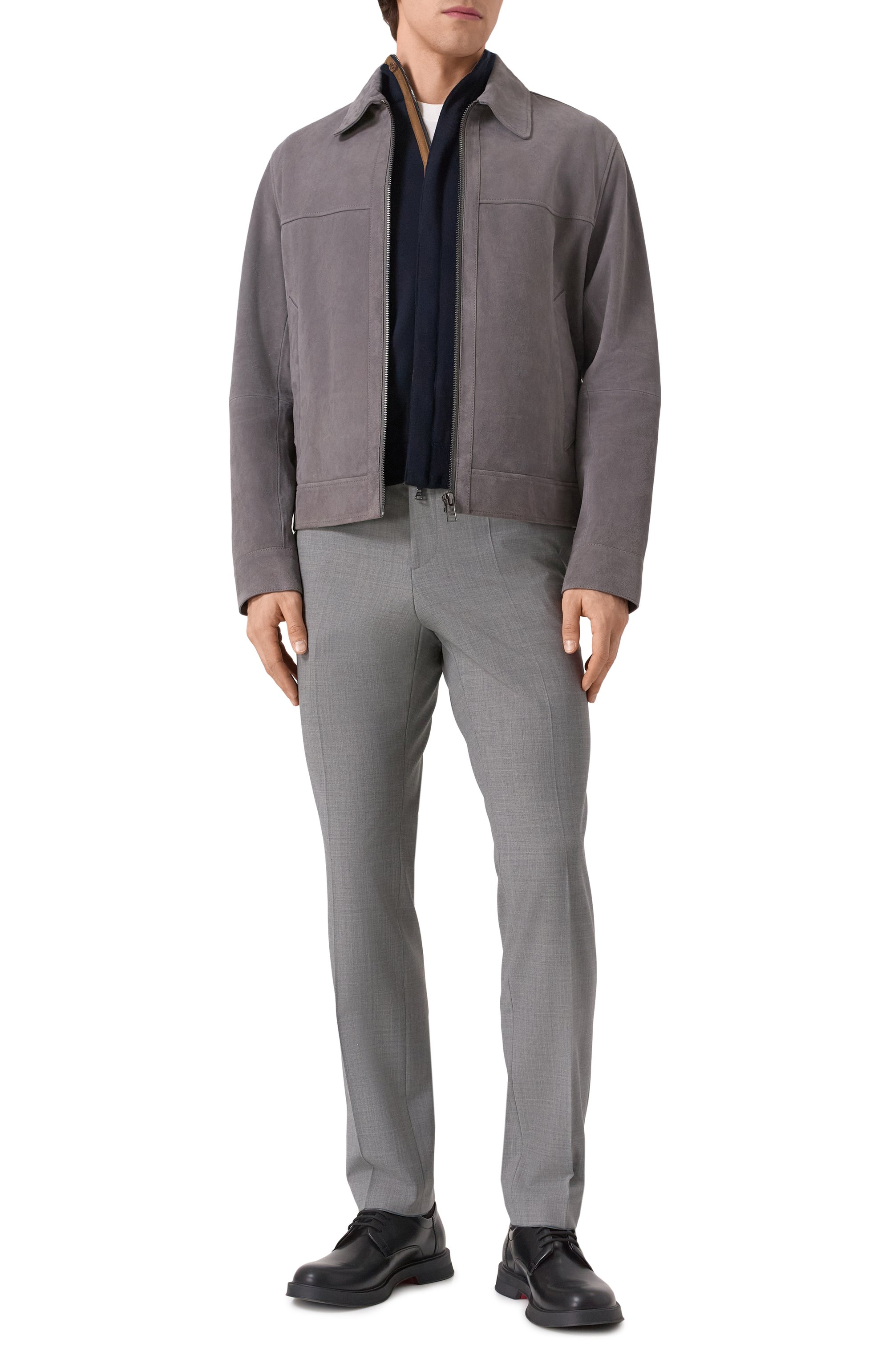 Замшевая куртка BOSS, арт. 50528014, фото 2