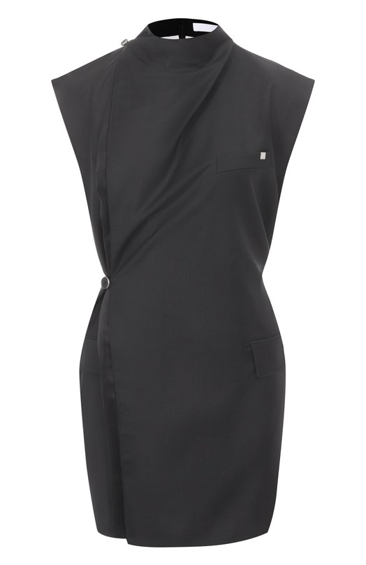 Шерстное платье Helmut Lang P04HW603 Чёрный P04HW603