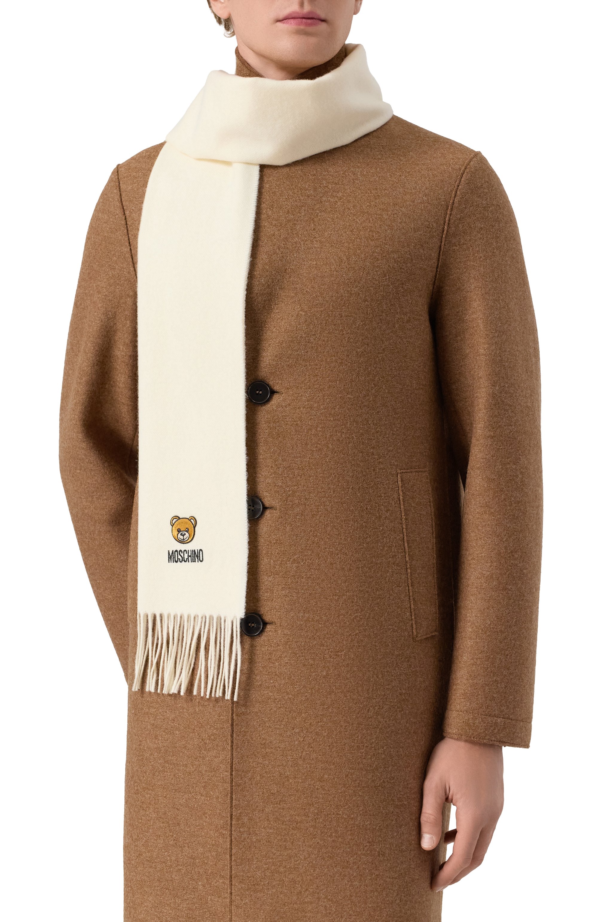 Шерстяной шарф MOSCHINO, арт. 50124/M5783, фото 2