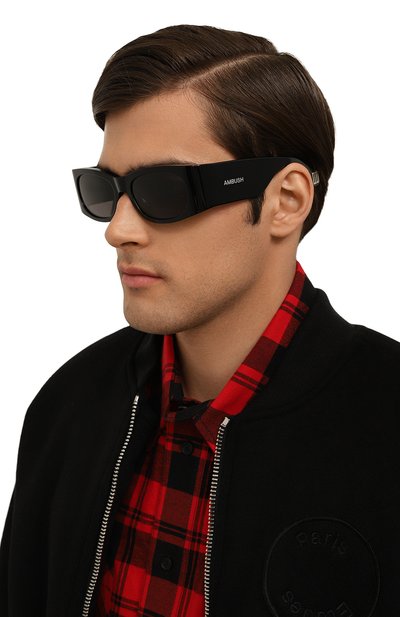 Солнцезащитные очки AMBUSH черного цвета по цене 52000 руб., арт. BERI00A/1007, фото 3 Солнцезащитные очки AMBUSH, арт. BERI00A/1007, фото 3