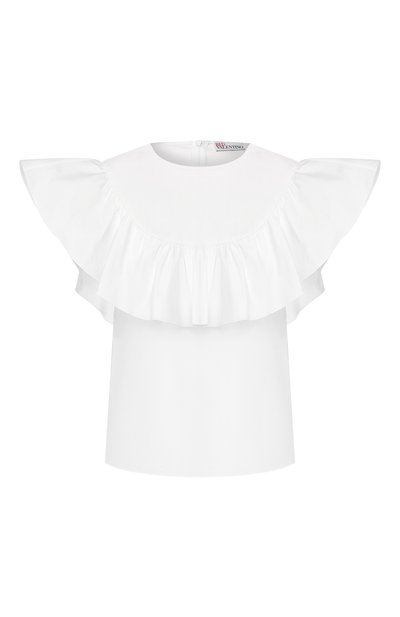 Женский хлопковый топ REDVALENTINO, арт. TR3AEB75/0ES