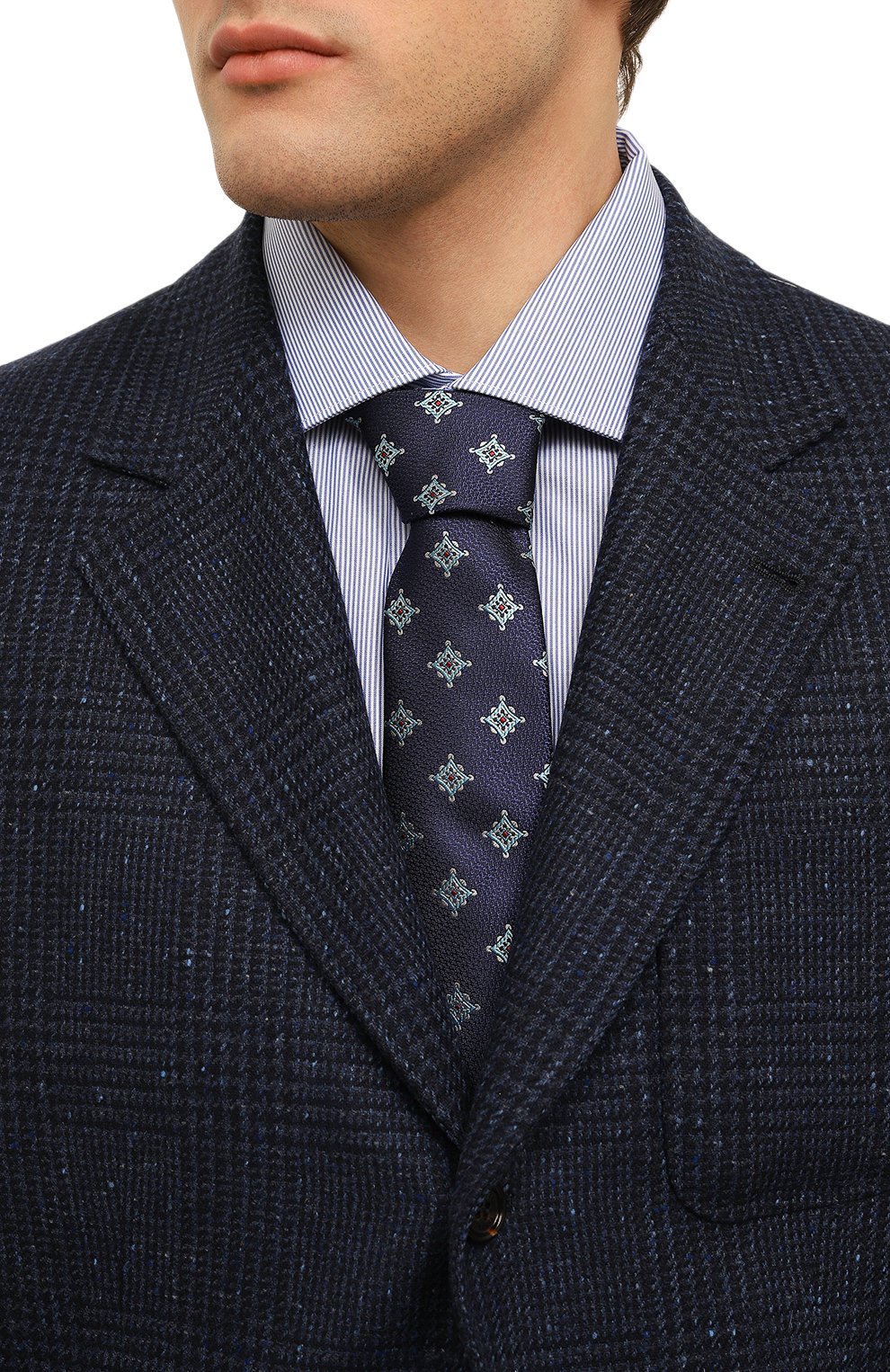 Шелковый галстук CANALI, арт. 18/HJ04005, фото 2