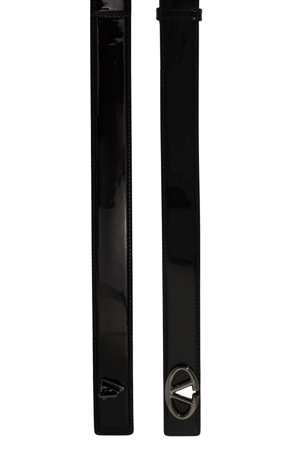 Кожаный ремень VALENTINO черного цвета по цене 68600 руб., арт. 5W0T0SL1/CNR, фото 3 Кожаный ремень VALENTINO, арт. 5W0T0SL1/CNR, фото 3