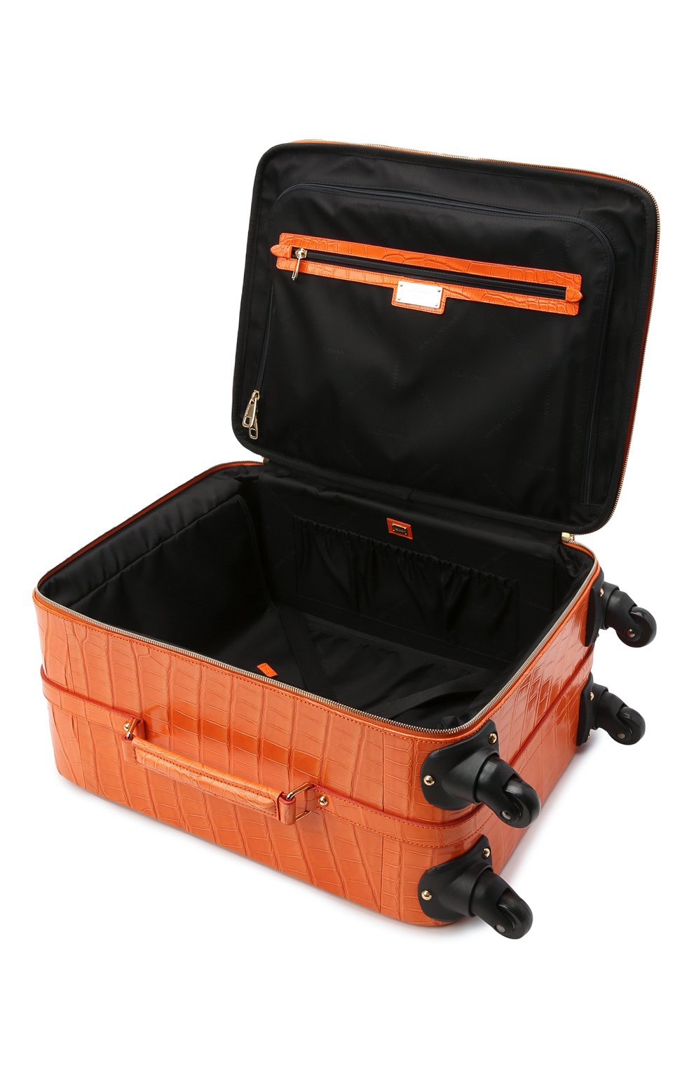 Чемодан из кожи крокодила DOLCE & GABBANA, арт. BB6202/B247C, фото 4