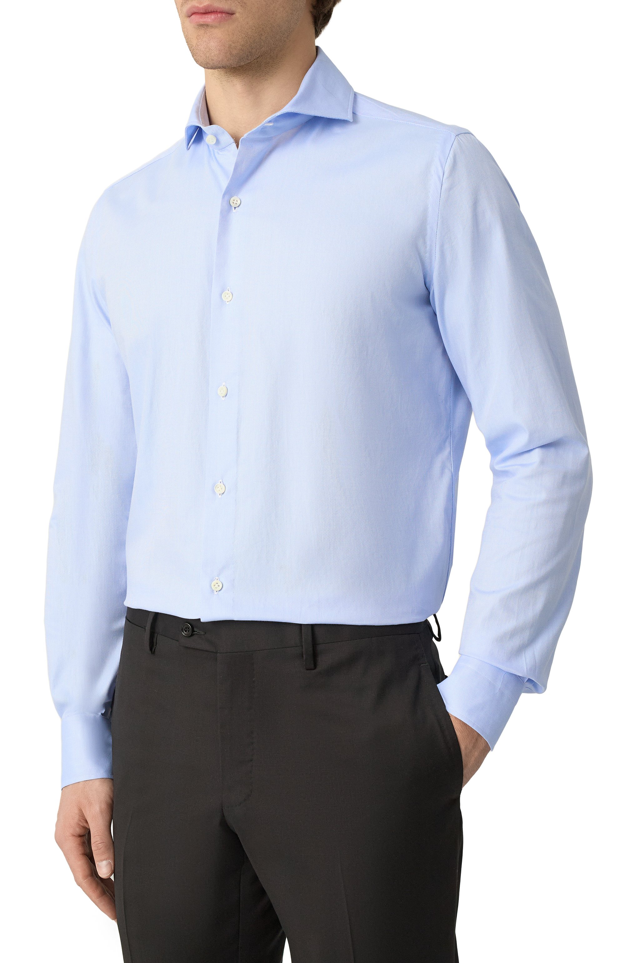 Хлопк овая сорочка LUIGI BORRELLI, арт. PS10001/LUCIAN0/ST/EV1/PC, фото 3