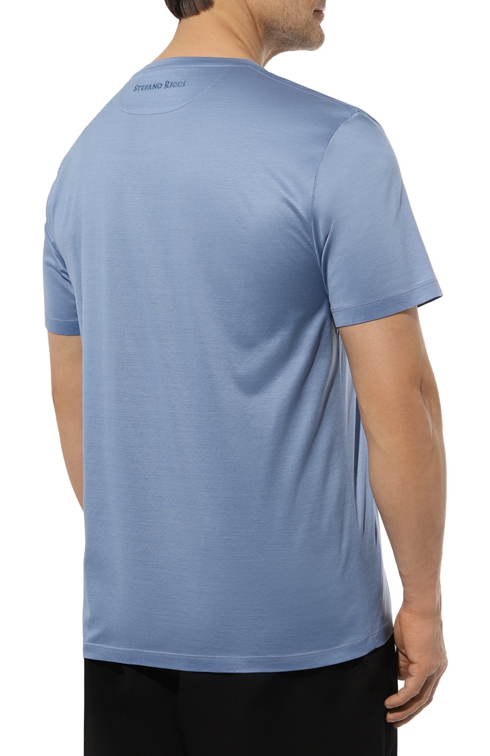 Хлопковая футболка  STEFANO RICCI, арт. MNH4103000/TE0001, фото 4
