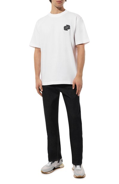 Хлопковая футболка BOSS ORANGE, арт. 50483464, фото 2