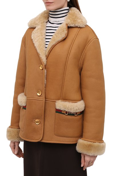 Дубленка из овчины GUCCI, арт. 672068/XSACN, фото 3