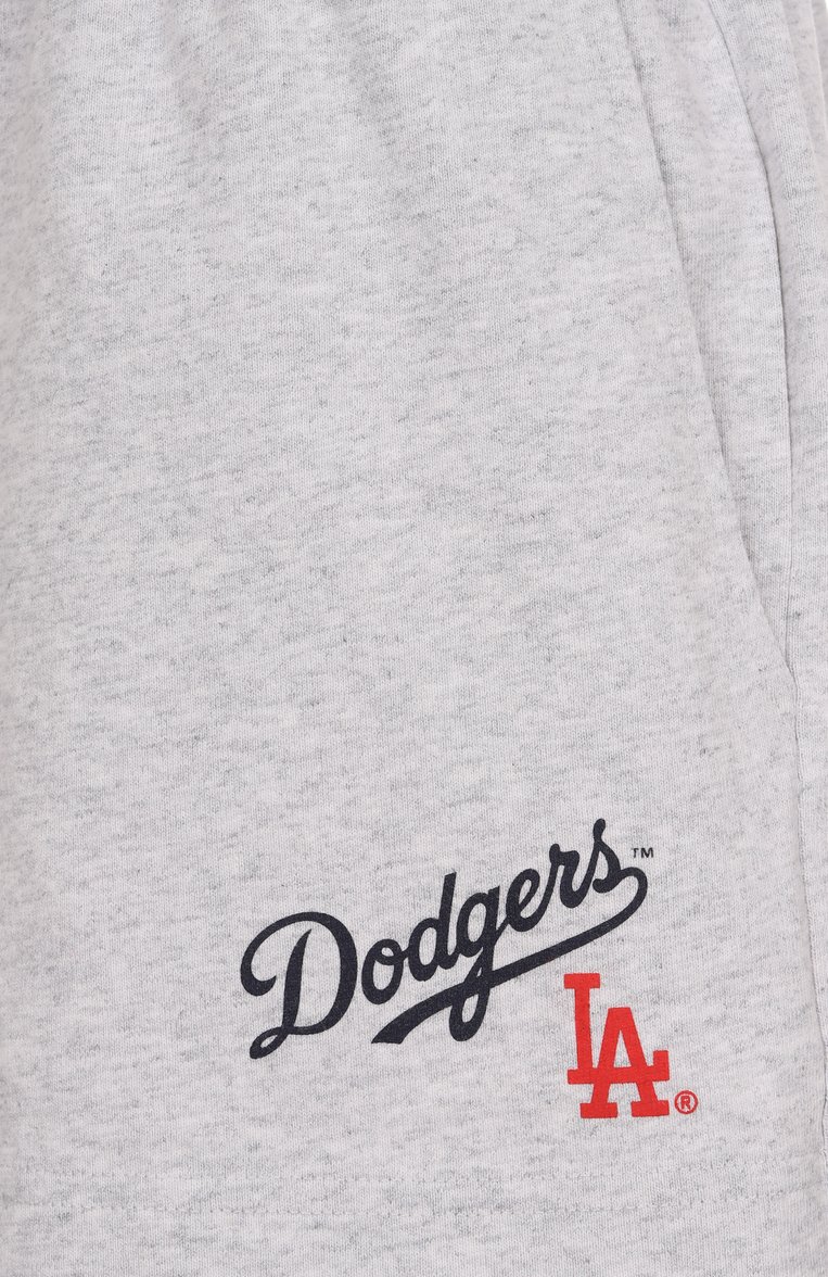 Хлопковые шорты sporty & rich x la dodgers SPORTY AND RICH, арт. SH037627666GY03, фото 6