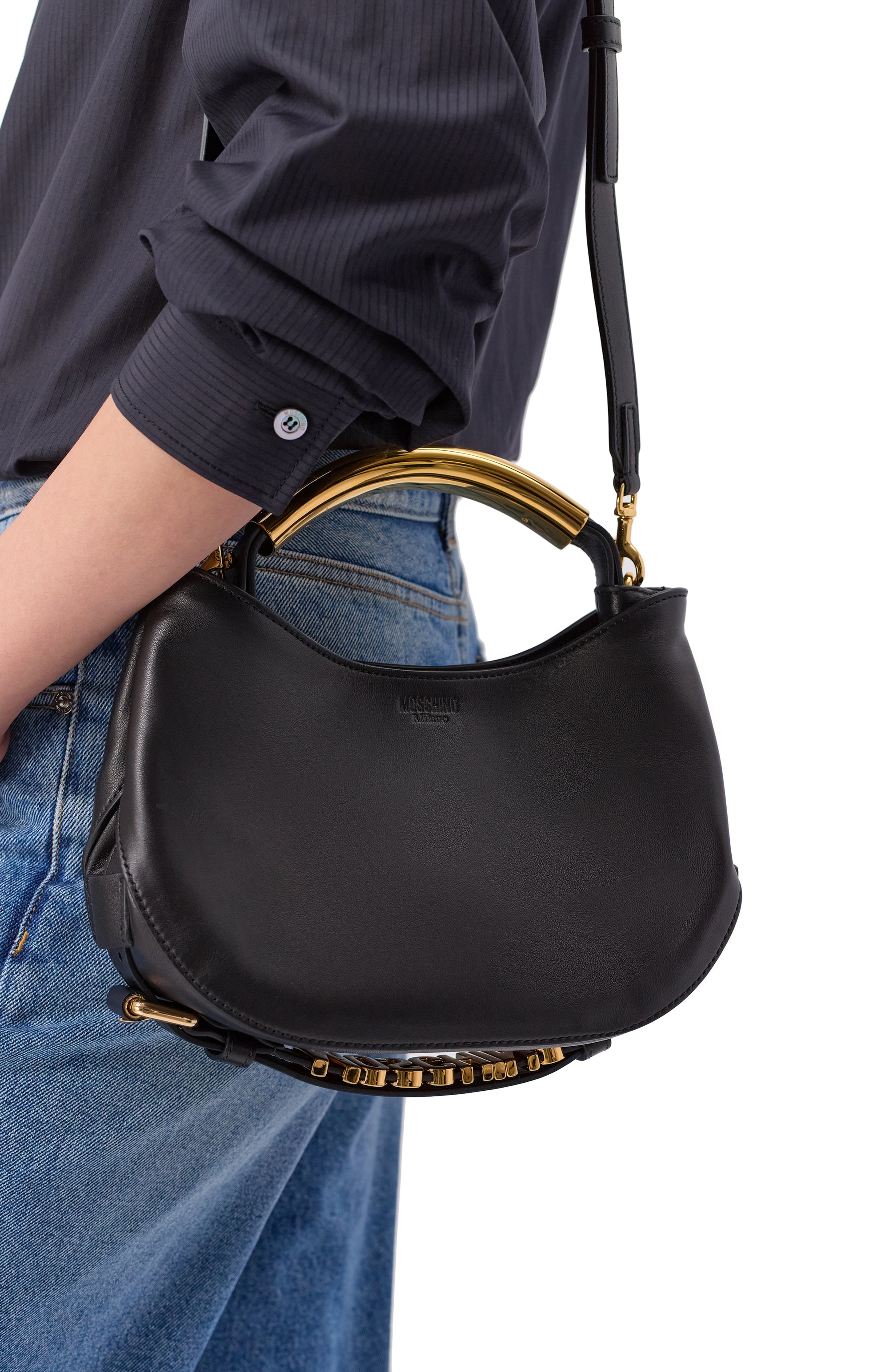 Сумка handle me small MOSCHINO, арт. MC4198PP0N/0A0, фото 2