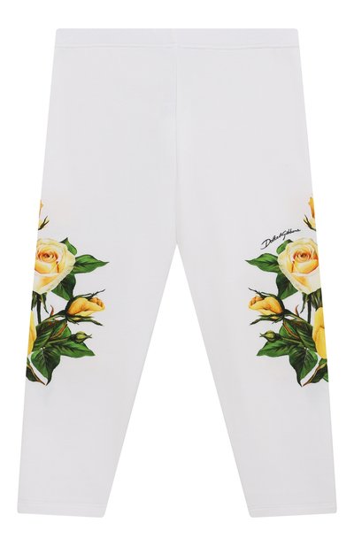 Хлопковые легинсы DOLCE & GABBANA, арт. L2JP5B/G7G9R