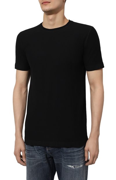 Хлопковая футболка HANNES ROETHER, арт. YA35N-K.200, фото 3