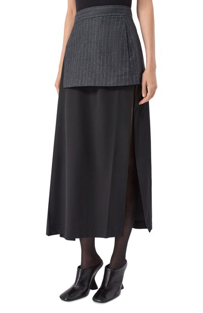 Шерстяная юбка ISABEL BENENATO, арт. DW38F25, фото 3