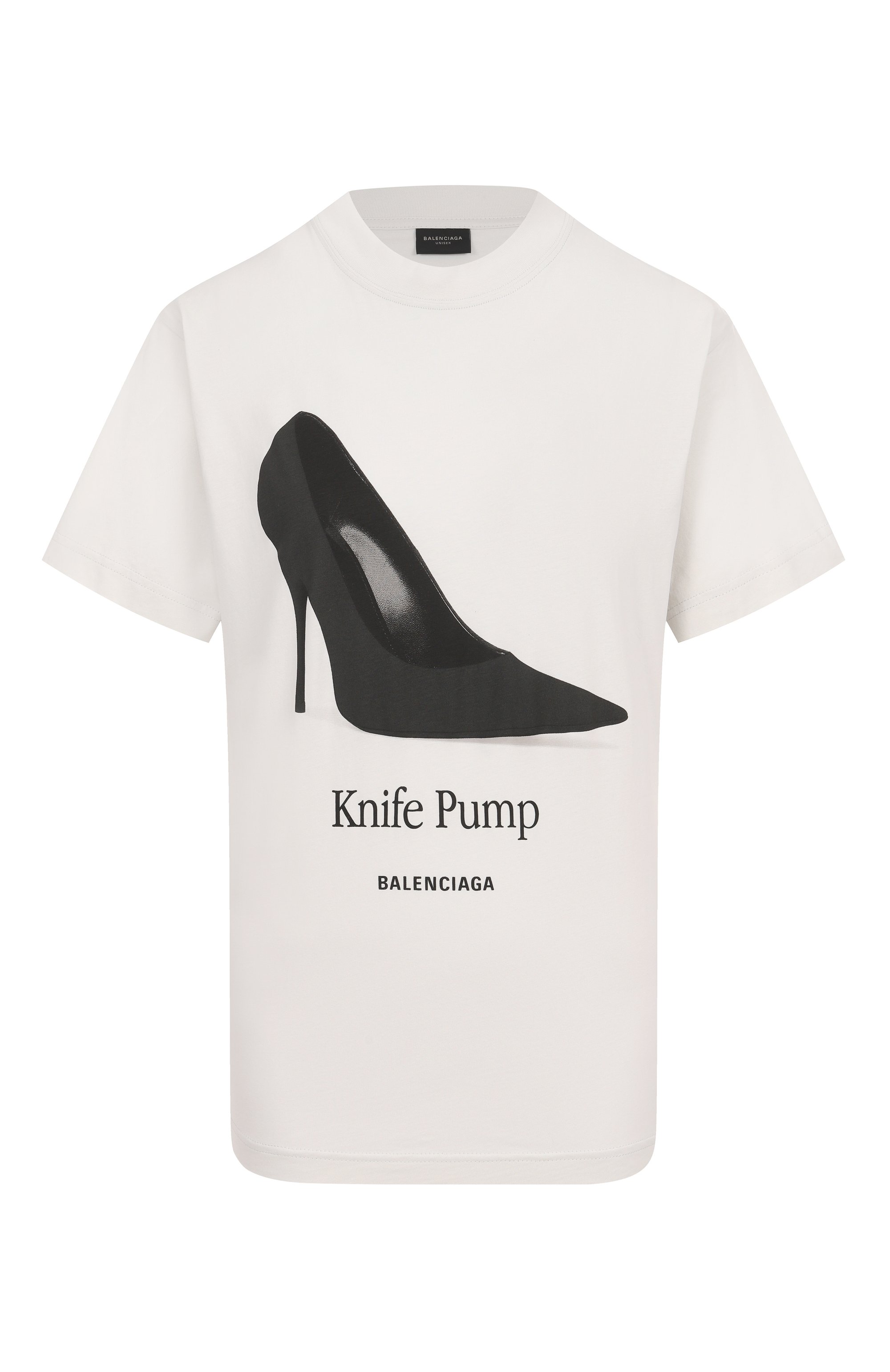 Хлопковая футболка BALENCIAGA, арт. 809122/TSVN4, фото 1