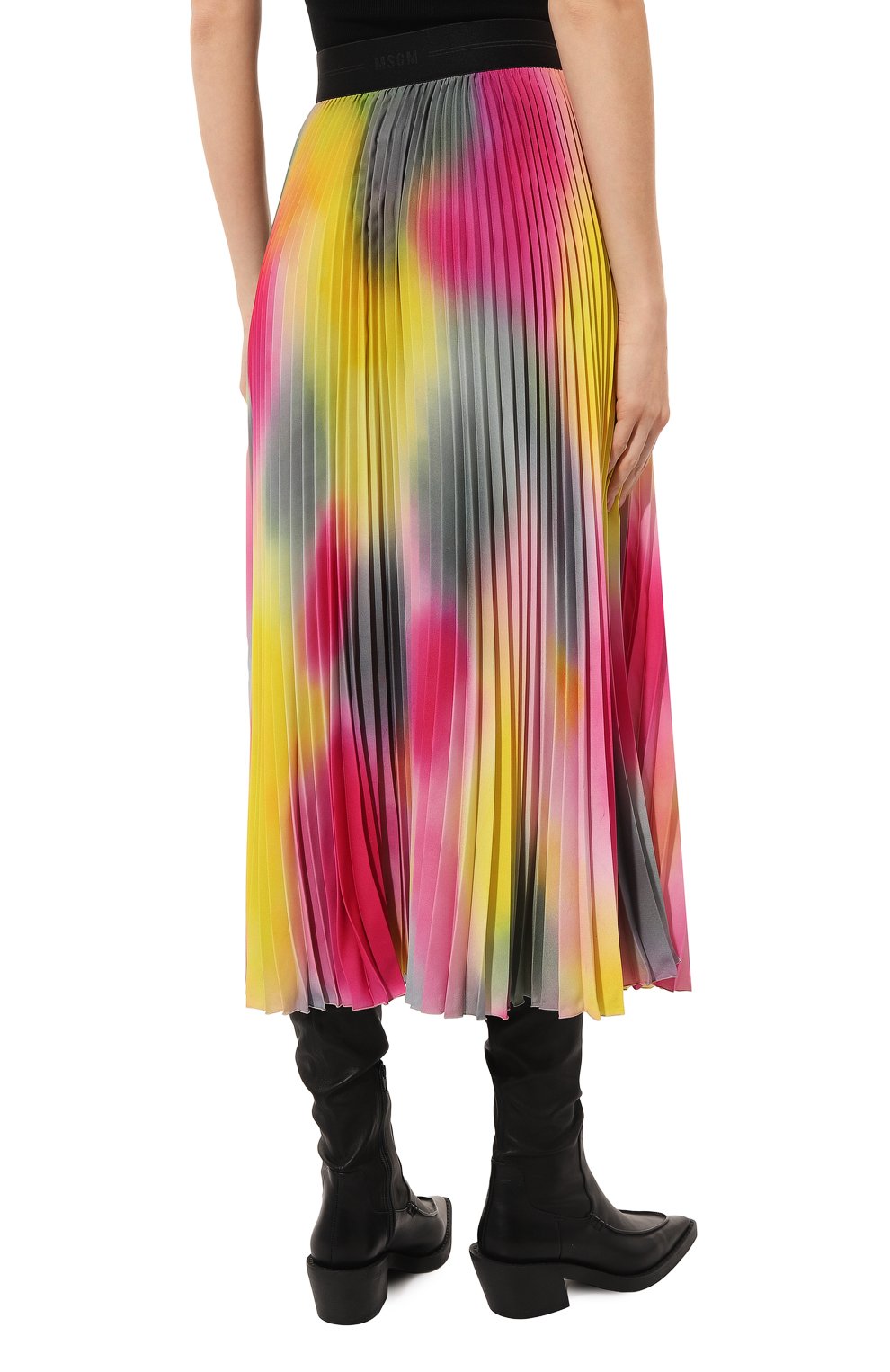 Плис сированная юбка MSGM, арт. 3441MDD30P 237266, фото 4