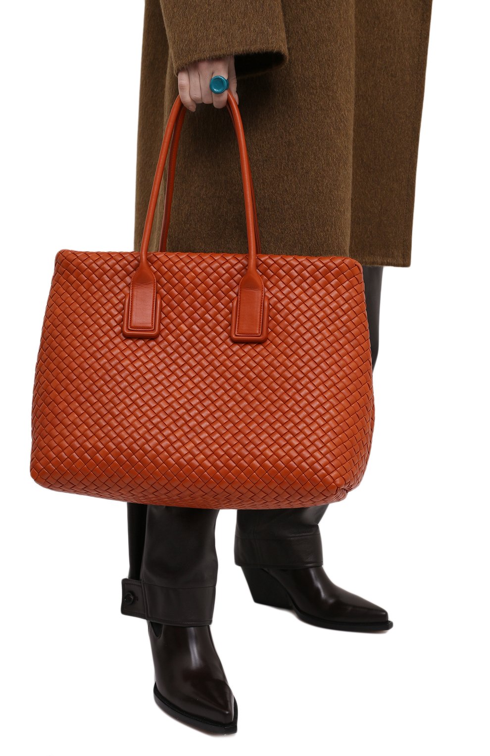 Сумка-тоут snap large BOTTEGA VENETA, арт. 666926/V01D1, фото 2