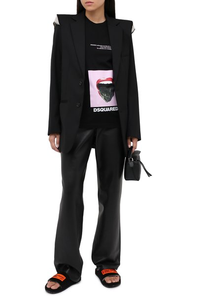 Хлопковая футболка DSQUARED2, арт. S72GD0248/S23009, фото 2