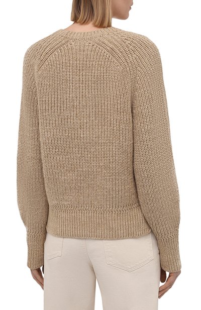 Свитер из хлопка и льна POLO RALPH LAUREN, арт. 211839009, фото 4