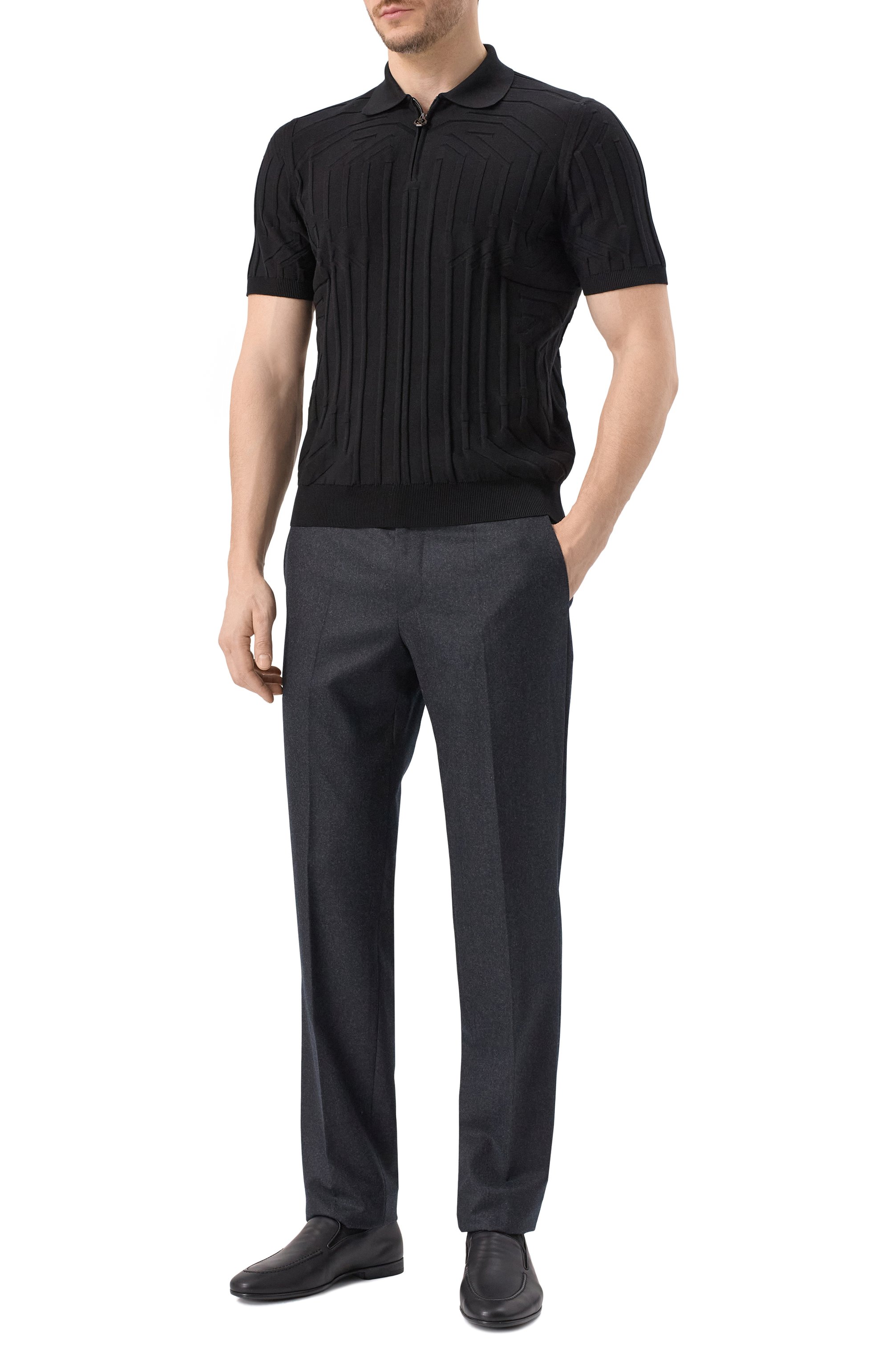 Кожаные лоферы STEFANO RICCI, арт. UC38_G2361/NPS, фото 2