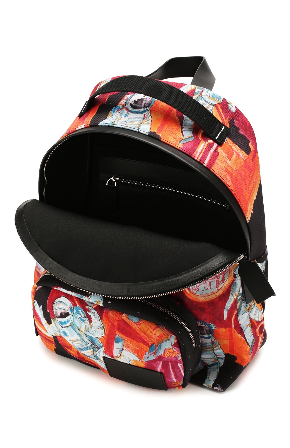 Текстильный рюкзак spaceland VALENTINO оранжевого цвета по цене 196500 руб., арт. TY2B0887/EUG, фото 4 Текстильный рюкзак spaceland VALENTINO, арт. TY2B0887/EUG, фото 4