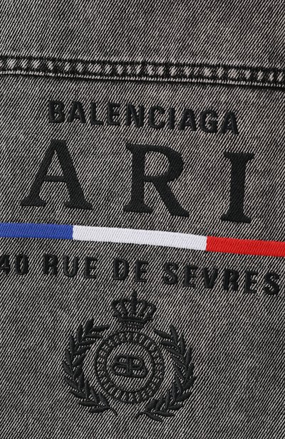Джинсовая куртка BALENCIAGA, арт. 594387/TGW01, фото 5