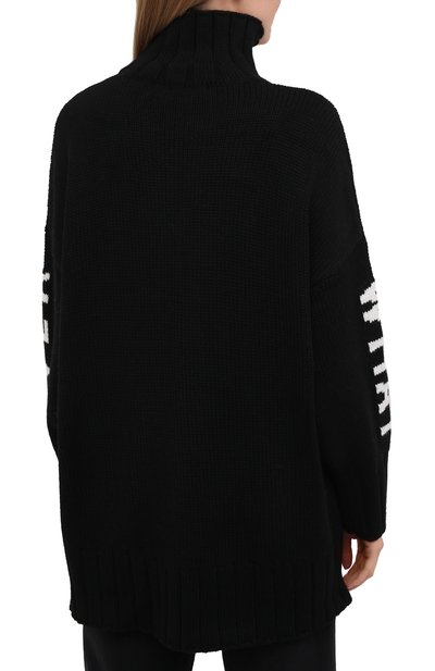 Свитер 5PREVIEW черного цвета по цене 39950 руб., арт. X040, фото 4 Свитер 5PREVIEW, арт. X040, фото 4
