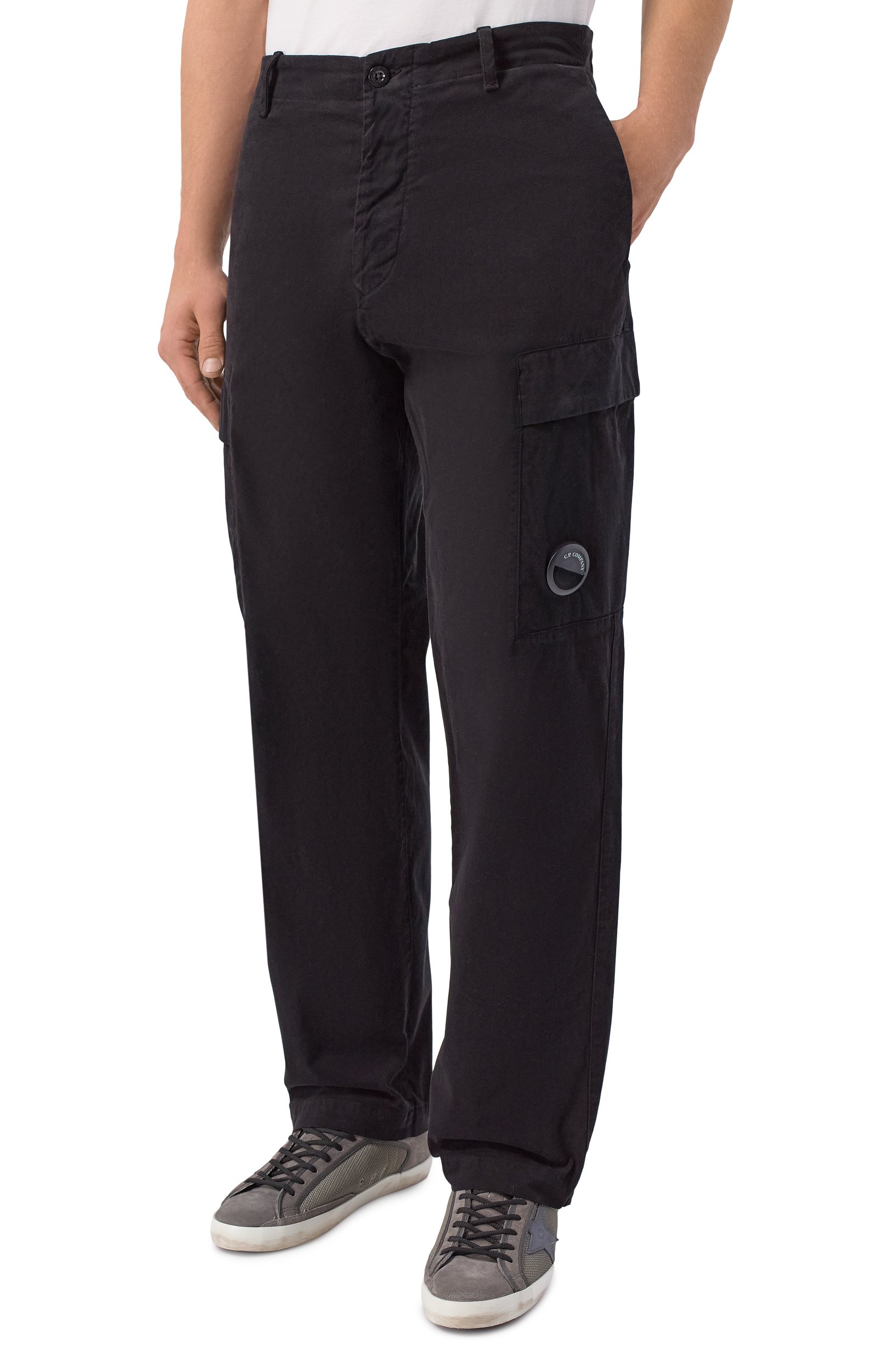 Хлопковые брюки-карго C.P. COMPANY, арт. 21CMPA090A/005529G, фото 3