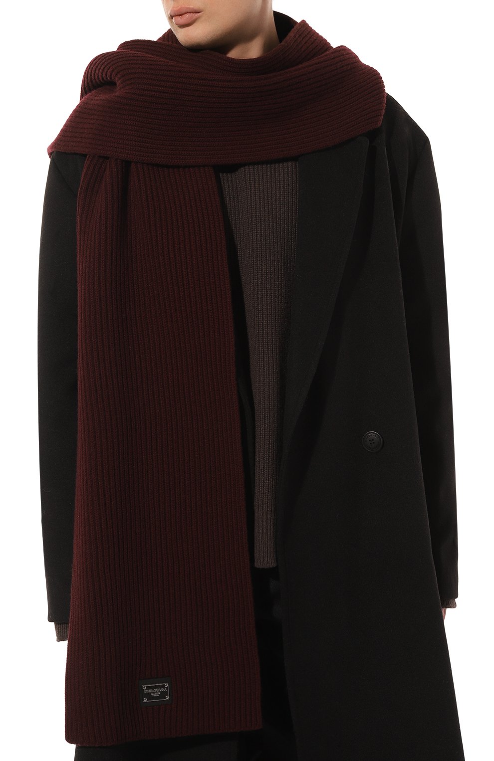 Шарф из шерсти и кашемира DOLCE & GABBANA, арт. GXK64T/JEMQ5, фото 2