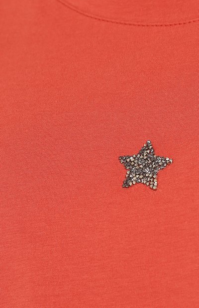 Хлопковая футболка LORENA ANTONIAZZI, арт. P2043TS025/9999, фото 5