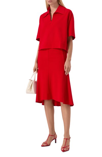 Юбка из вискозы JIL SANDER, арт. J02MA0365/J20340, фото 2