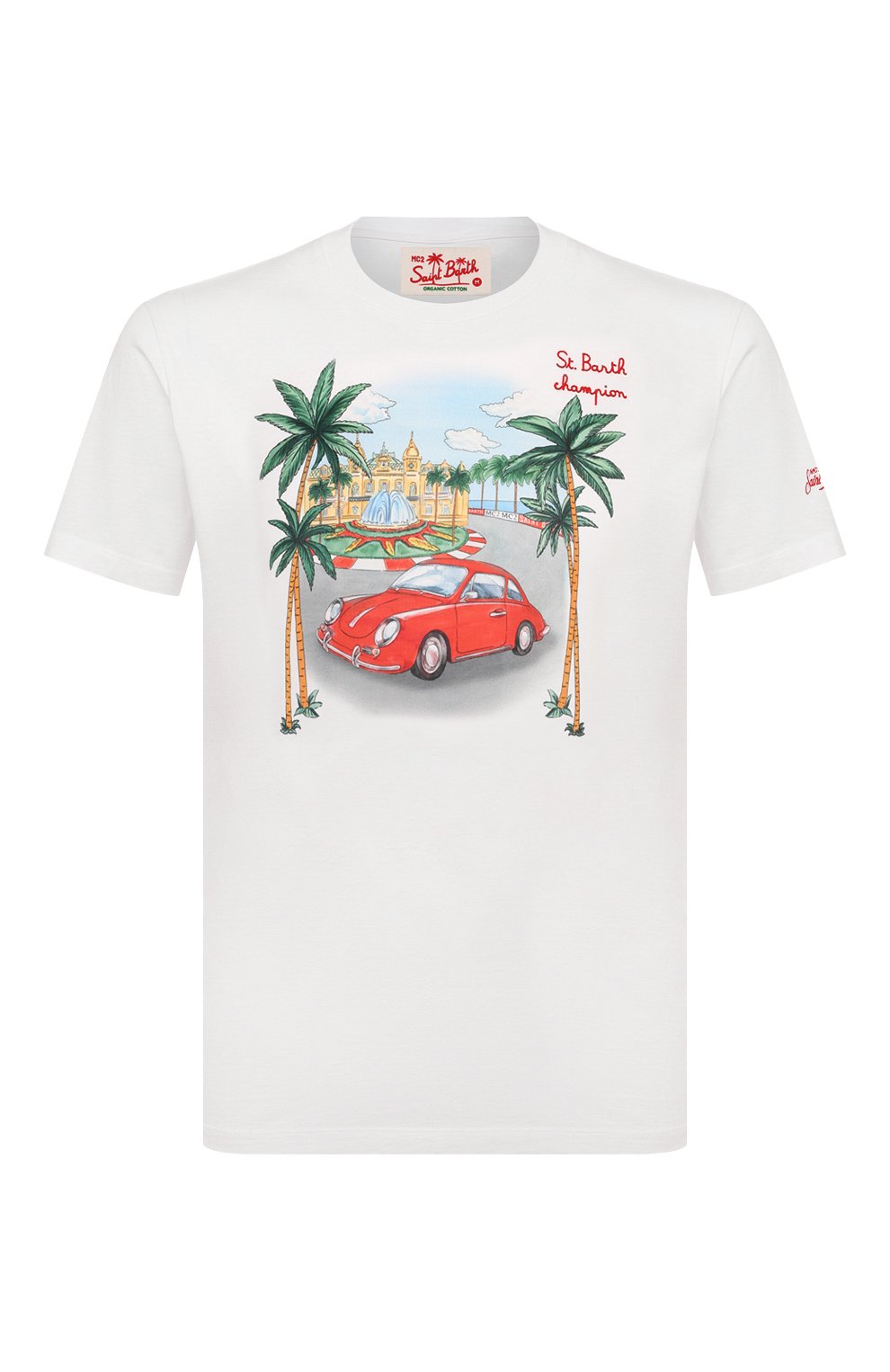 Хлопковая футболка MC2 SAINT BARTH, арт. STBM TSHIRT MAN/TSHM001/02203B, фото 1