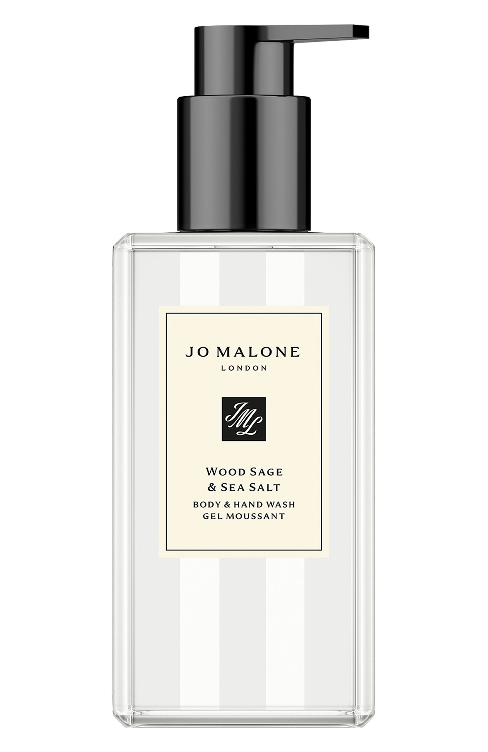 Гель для душа wood sage & sea salt (250ml) JO MALONE LONDON бесцветного цвета по цене 4800 руб., арт. L6AH-01, фото 1 Гель для душа wood sage & sea salt (250ml) JO MALONE LONDON, арт. L6AH-01, фото 1