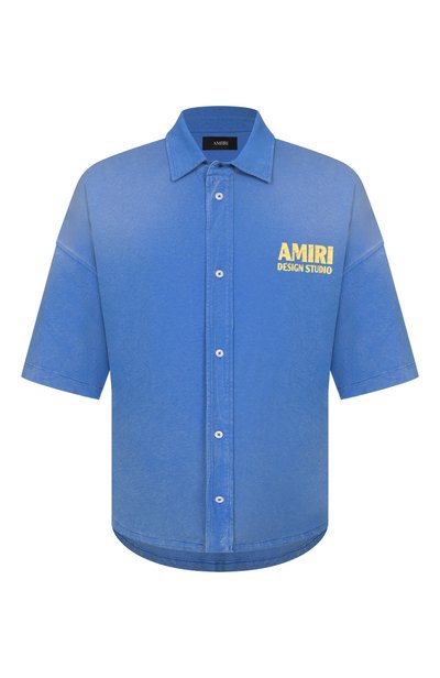 Мужская рубашка из хлопка и кашемира AMIRI, арт. AMT0SH1182