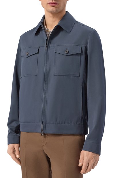 Куртка из хлопка и шерсти CORNELIANI, арт. 27LI55/2714112, фото 3